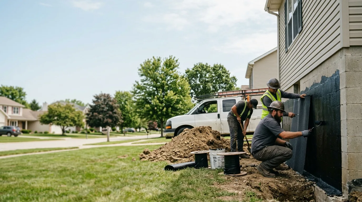 Basement Waterproofing in Linton, IN near me